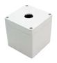 ENCLOSURE, PUSH BUTTON, PC, GREY 1554MPB1A