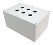 ENCLOSURE, PUSH BUTTON, PC, GREY 1554MPB6B