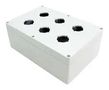 ENCLOSURE, PUSH BUTTON, PC, GREY 1554PB6A