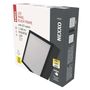LED surface luminaire NEXXO, square, black, 12.5W, with change CCT, EMOS ZM6333 8592920108949