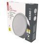LED surface luminaire NEXXO, round, silver, 21W, with change CCT, EMOS ZM5243 8592920109403