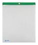 ESD SHOP TRAVELER W/ZIP, CLEAR/GRN, 10PK 34456