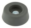 RECESSED BUMPER, RUBBER, ROUND, GREY 724