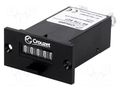 Counter: electromechanical; mechanical indicator; pulses; 99999 CROUZET CROUZET99776927