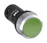 COMPACT P/BTN GREENMOM FLUSH METAL BEZEL 1SFA619100R3012