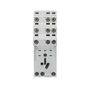 RELAY SOCKET, 7A, 250V, DIN RAIL 1SVR405651R2100