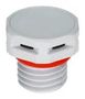 VENT, IP68, GREY, M12 SENSOR CONN VENT-PS1NGY-N8002
