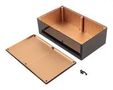ENCLOSURE, EMI/RFI, ABS, BLACK 1591REBK
