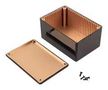 ENCLOSURE, EMI/RFI, ABS, BLACK 1591RTBK