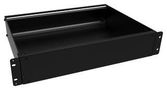 RACK MOUNT CABINET, 2U, ALUM, BLACK RMCS190313BK1