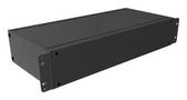 RACK MOUNT CABINET, 2U, ALUM, BLACK RMCS19038BK1