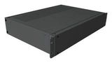 RACK MOUNT CABINET, 2U, ALUM, BLACK RMCV190313BK1