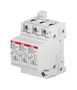 MAINS SURGE PROTECTOR, 275VAC, DIN RAIL OVR T2 3L 80-275S P TS QS