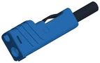 CONN, BANANA, PLUG, 30A, SCREW, BLU 932153102