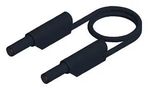 TEST LEAD, 4MM BANANA PLUG, BLACK, 250MM 934067100