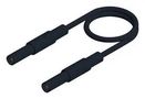 TEST LEAD, 4MM BANANA PLUG, BLACK, 500MM 934172100