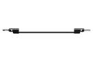 STACK-UP BANANA PLUG-PLUG, 15A, 60V, BLK B-48-0