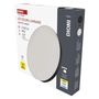 LED surface luminaire DIONI round, black, 32W, with change CCT, EMOS ZM7155 8592920133095