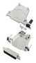 D SUB CONNECTOR, PLUG, 25POS, SOLDER L17DTZF25-RG+L717SDB25P