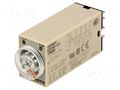 Timer; 0,1min÷10h; 4PDT; 250VAC/3A; 24VDC; H3YN; socket; -10÷50°C OMRON H3YN-41-24DC