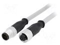 Cable: for sensors/automation; PIN: 12; plug; PVC; 2m HARTING 21348485C79020