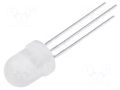 LED; red/green; 8mm; 50°; Front: convex; 1.95÷2.5/2.1÷2.5VDC KINGBRIGHT ELECTRONIC L-799SURKCGKW