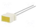 LED; yellow; rectangular; 6.15x3.65mm; with side wall; 2÷8mcd KINGBRIGHT ELECTRONIC L-1043YDT