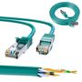 Extralink Kat.6 FTP 1m | LAN Patchcord | Copper twisted pair, 1Gbps, EXTRALINK EX.7720 5902560367720