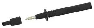TEST PROBE CONN, BANANA TIP, 36A, BLACK 72-14274