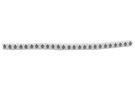 CABLE MARKER, PRE PRINTED, PVC, WHITE 901-11010