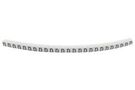 CABLE MARKER, PRE PRINTED, PVC, WHITE 901-11027