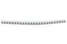 CABLE MARKER, PRE PRINTED, PVC, WHITE 901-11042