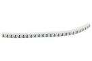 CABLE MARKER, PRE PRINTED, PVC, WHITE 901-11069