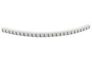 CABLE MARKER, PRE PRINTED, PVC, WHITE 901-11085