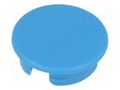 Cap; ABS; blue; push-in; round OKW A4116006