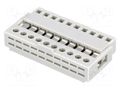 Connector: IDC; plug; female; PIN: 10; IDC; THT; 2.54mm; 1x10; 2.54mm TOMIC N1610