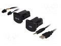 USB/AUX adapter; VW; VW Polo 2014-> PER.PIC. USB.VW.03
