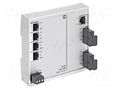 Switch Ethernet; unmanaged; Number of ports: 5; 9÷60VDC; RJ45,SC HARTING 24024052200