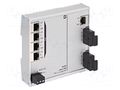 Switch PoE Ethernet; unmanaged; Number of ports: 5; 9÷60VDC; IP30 HARTING 24024052120