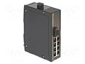 Switch Ethernet; unmanaged; Number of ports: 8; 9÷60VDC; RJ45,SC HARTING 24030081200