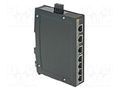 Switch Ethernet; unmanaged; Number of ports: 7; 9÷60VDC; RJ45 HARTING 24034070000