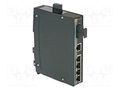 Switch Ethernet; unmanaged; Number of ports: 5; 9÷60VDC; RJ45,SC HARTING 24034051100