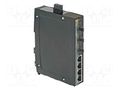 Switch Ethernet; unmanaged; Number of ports: 4; 9÷60VDC; RJ45,SC HARTING 24034043310