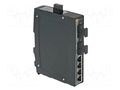 Switch PoE Ethernet; unmanaged; Number of ports: 4; 9÷60VDC; IP30 HARTING 24034042120