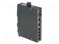 Switch PoE Ethernet; unmanaged; Number of ports: 6; 9÷60VDC; IP30 HARTING 24034061320