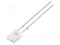 LED; white warm; rectangular; 2x5x7mm; 1000÷1300mcd; 100°; 20mA OPTOSUPPLY OSM5DK71A1B