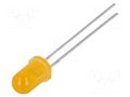 LED; orange; 5mm; 40mcd; 50°; Front: convex; 1.6÷2.6VDC LUCKYLIGHT LL-503AD2E-A1