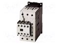 Contactor: 3-pole; NO x3; Auxiliary contacts: NC x2,NO x2; 230VAC EATON ELECTRIC DILM40-22-230VAC