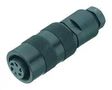 CIRCULAR CONNECTOR, RCPT, 12POS, CABLE 09-0130-70-12