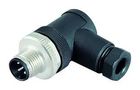 SENSOR CONN, PLUG, R/A, 5POS, M12, CABLE 99-0437-24-05
